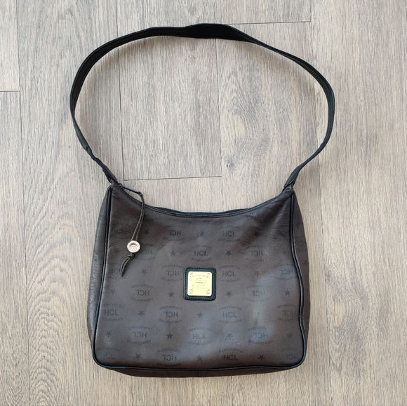 HCL Germany Handcrafted Leather Logo Shoulder Bag - Picture 1 of 10